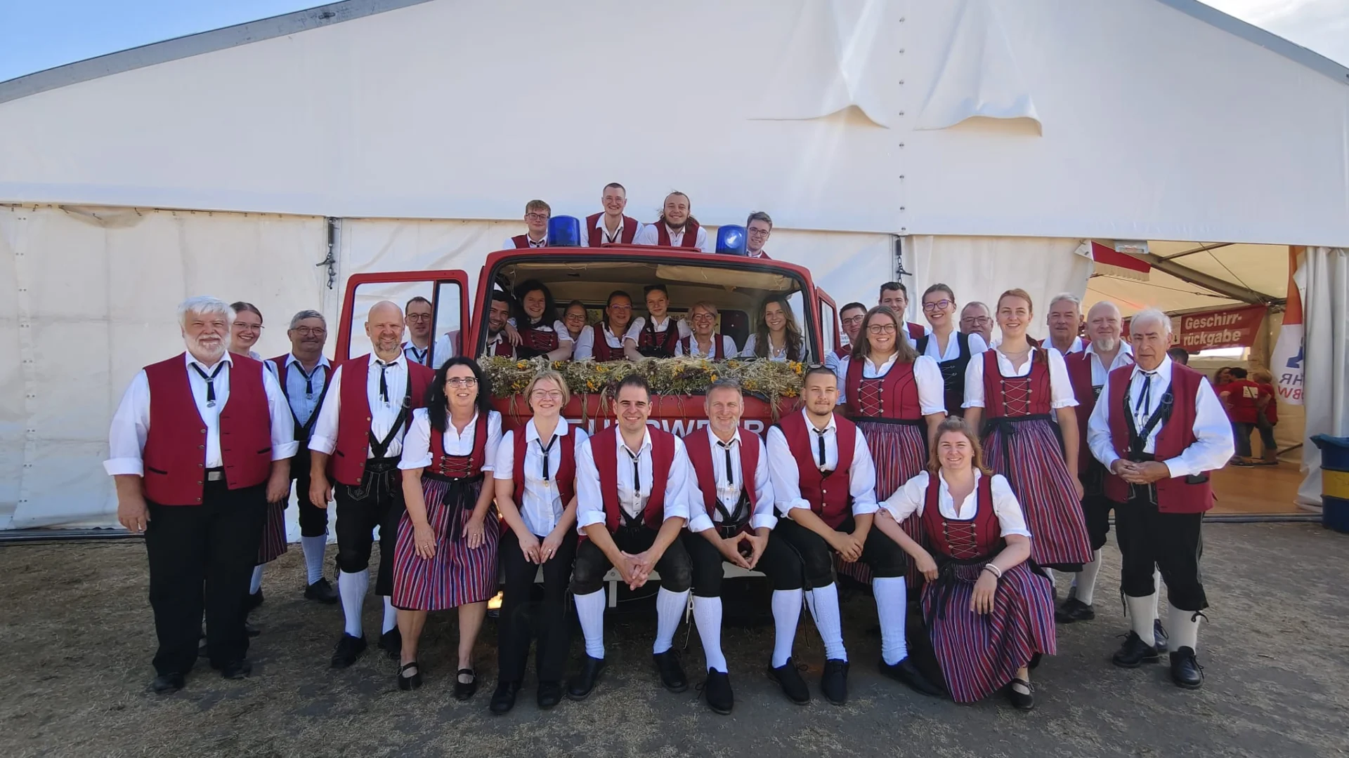 300 Jahre FFW Medlingen Gruppenfoto
